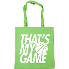 Hippowarehouse That�s my game basketball Tote Shopping Gym Beach Bag 42cm x38cm, 10 litres