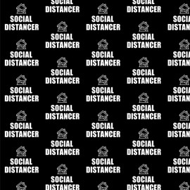 GRAPHICS & MORE Boarded Up Home Social Distancer Gift Wrap Wrapping Paper Rolls