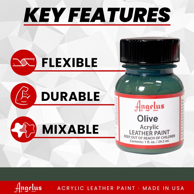 Angelus Acrylic Leather Paint, 1 Fl Oz (Pack of 1),