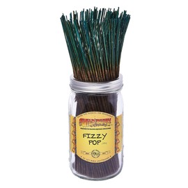 Wild Berry Incense Sticks - Fizzy Pop - Effervescent Citrus and Lemon Lime Soda Fragrance - Hand Dipped in The USA (100 Count)