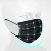 NNPCBT 100PCS 3 Ply Black Disposable Face Mask Filter Protection