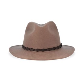 Tilley TWF1 Montana Wool Fedora Hat (Taupe, 7 5/8)