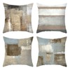Daesar Bed Throw Pillow Covers, Pillowcase Living Room 4 Pack