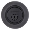 BRINKS - Transitional Single Cylinder Deadbolt, Matte Black - Built