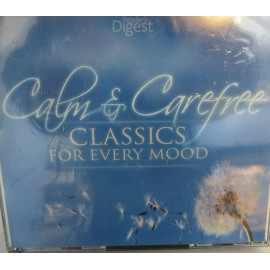 Calm & Carefree - Classics for Every Mood - Reader's Digest - 4 CD Set, 2018