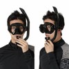 TUSA SPORT UC0106 Mask and Snorkel Set Adult - Black/Black