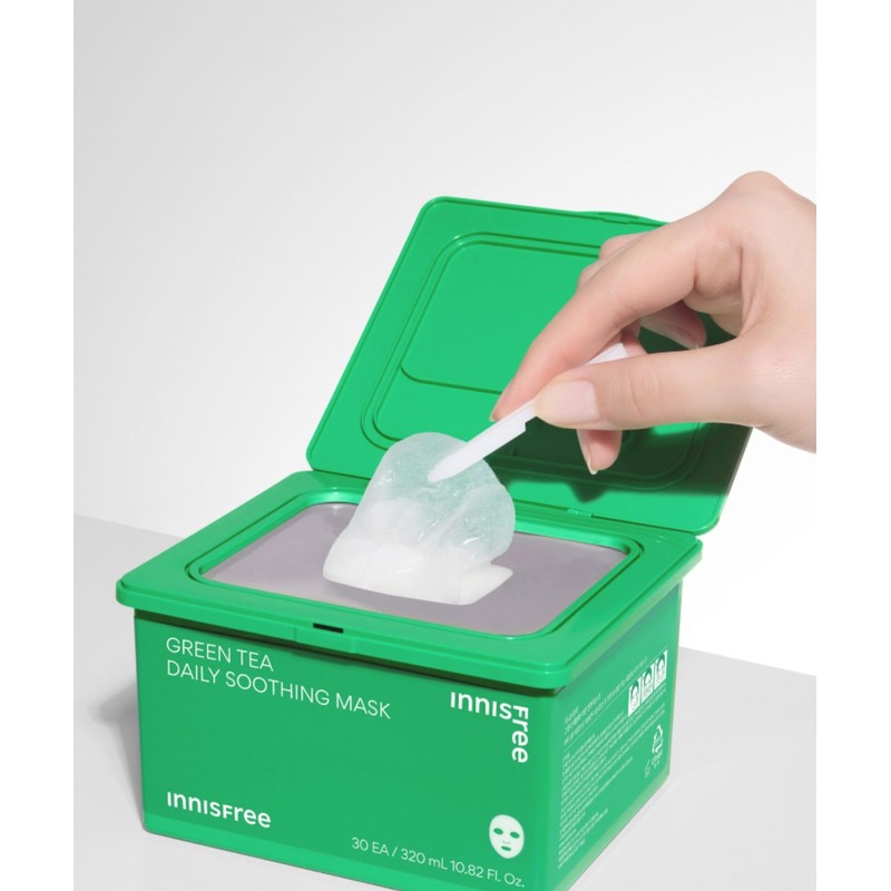 Innisfree Green Tea Daily Sooting Mask 30 Sheets