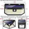 Aootek Solar Lights Outdoor 182 Leds 2500Lm Solar Motion Sensor