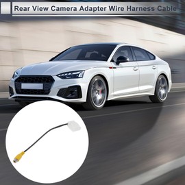 X AUTOHAUX Rear View Camera Adapter Wire Harness Cable for Toyota RAV4 2015 Stabilise Backup Camera Wiring Harness 1 Pcs RCA