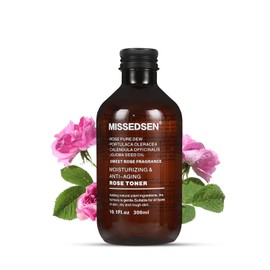 Missedsen Moisturizing Rose Toner, 10.1 Fl.oz, Sweet Rose Fragrance