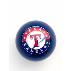 Unbranded Rocknob Custom TEXAS RANGERS Gear Shift Knob-Blue