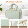 Lifewit Travel Toiletry Bag with Handle, Large Wide-Open Makeup Cosmetic