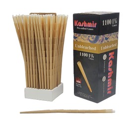 Kashmir Unbleached 1 1/4 Size Darts - Shorties (1100 Count) Full Box for Party, Gifting