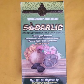 Natural De México 5 Ajos Suplemento / 5 Garlic Supplement 60 Capletas