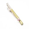 Swank T0141 Baseball Bat Tie Bar (Brown), Brass, No Gemstone