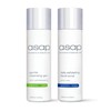 asap Gentle Cleansing Gel and Exfoliating Facial Scrub 200ml Bundle