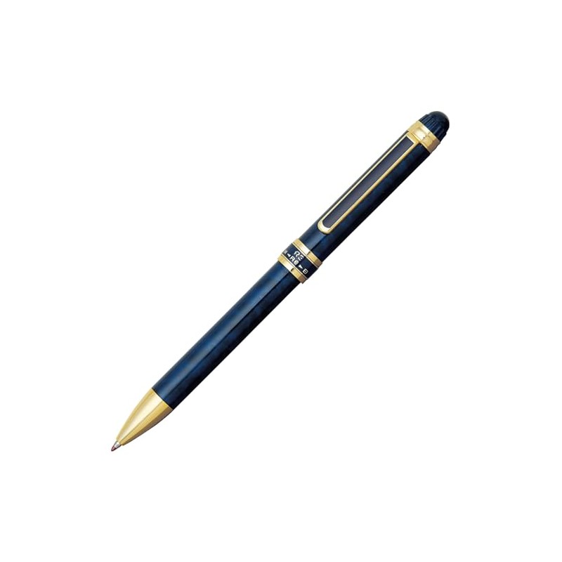 プラチナ万年筆 多機能ペン ダブル3アクション ブルーマーブル MWB-3000RN#56
