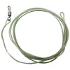 CARP ON - 1m/100cm 30lb CARP LEADER Line - Tungsten
