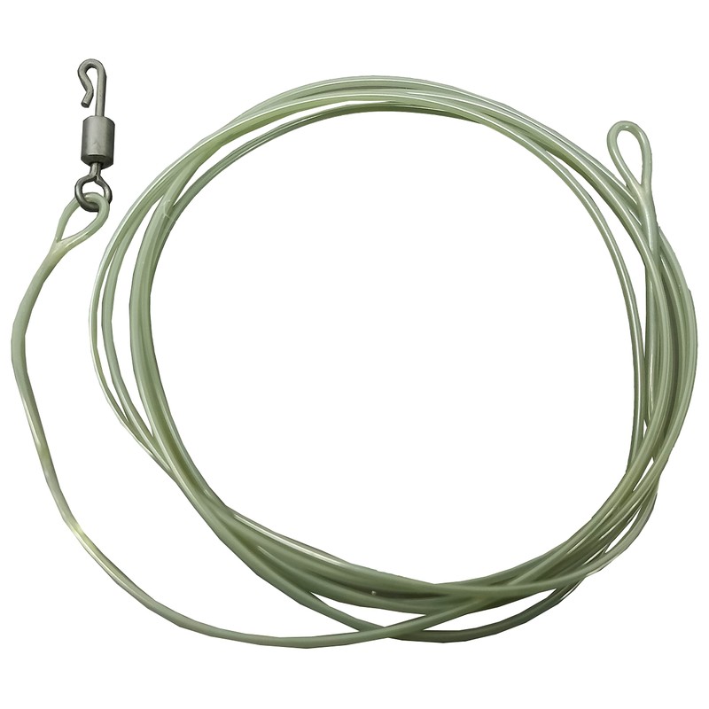 CARP ON - 1m/100cm 30lb CARP LEADER Line - Tungsten