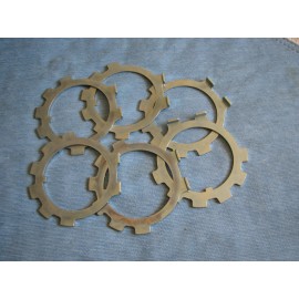 N O S  M35 M35A2 M109  MILITARY  2.5  TON   WHEEL BEARING HUB LOCKS 6 EACH    U  S  A