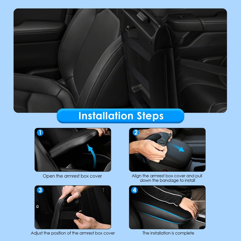 Coleya 2021-2025 2026 Trailblazer Center Console Cover for Chevy Trailblazer