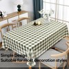 Yofori Checkered Tablecloth Rectangle Heavy Duty Buffalo Plaid Fall Table