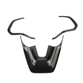 Fewshaw Carbon Fiber Style Steering Wheel Cover Molding Trims for 2022-2025 Lexus NX,2023-2025 RX/TX/RZ