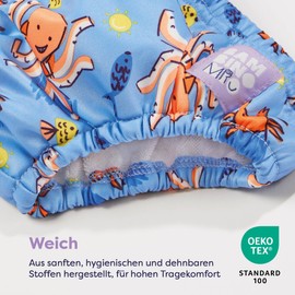 Bambino Mio, Revolutionary Reusable Swim Nappy Glide (6-12 Months)