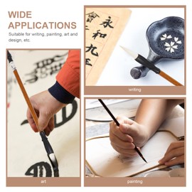 Ciieeo 18 pcs Chinese Calligraphy Brush Pen Calligraphy Brush Pen Student Writing Stationery Brush Sumi Drawing