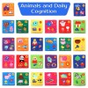 Unbranded Alphabet 26Pcs Double Side Flash Cards English