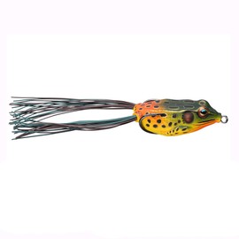 LIVE TARGET FGH45T519 Frog Hollow Body Topwater Lure, 1 3/4", 1 Hook, Multi, One Size