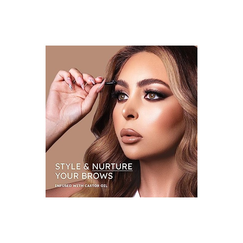 Sello de Cejas Con Aceite de Ricino - Gel Transparente