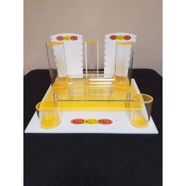 Custom Made Modern Custom Designed 10 pcs Acrylic Jewelry Display Set