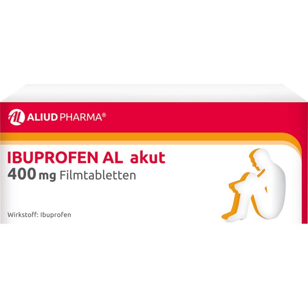 Ibuprofen AL akut 400 mg Filmtabletten, 20 pcs. Tablets