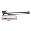 Light Duty Residential Hold Open Door Closer, ADA, Matte Black