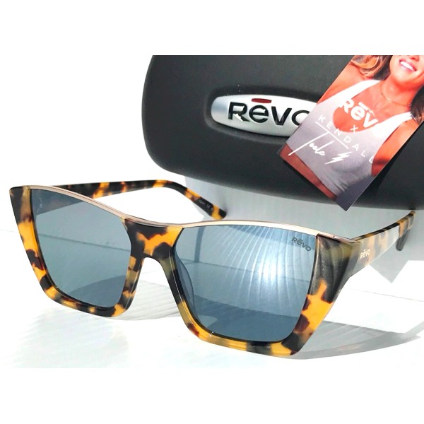 REVO NEW REVO KENDALL 2 Tortoise POLARIZED Grey Lens Sunglass