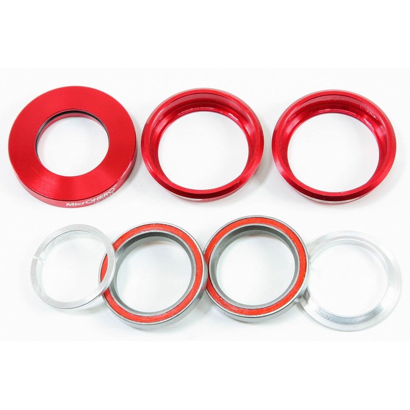 microhero Headset HS – do44 Red Top and Bottom Shield