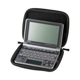 Sanwa Supply PDA-EDC31BK Semi-Hard Electronic Dictionary Case, Impact Resistant EVA Material, W 6.5 x H 4.9 inches (165 x 125 mm) (Internal Dimensions for Reference Storage) Black
