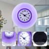 Samfox Wall Clock, Suction Wall Clock Waterproof Quartz Clocks for