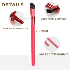 Eyebrow Brush Professional Multi Function Eyebrow Brush Realistic Eyebrow Brush Makeup Brush Angled Eyebrow Hair Stroke Eyebrow Brush Makeup Tool for Women Girls