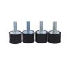 4x M8 M6 Rubber Shock Absorber Bobbin Anti Vibration Isolator