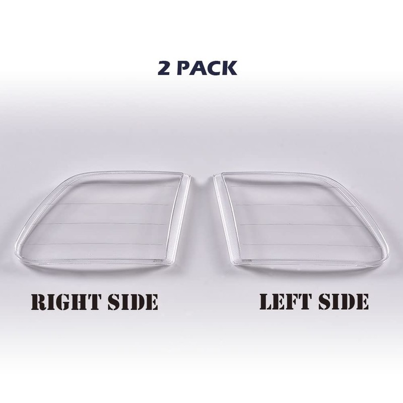 PIT66 Headlight Lens Cover, Compatible with 1997-2004 Ford F150 Expedition