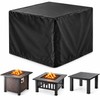 Square Fire Pit Cover for Outdoor Protection – Waterproof Outdoor
