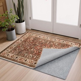 Rug Pad-Rug Gripper for Area Rugs-Non Slip Felt Rug Pad 2X3FT Extra Thick Felt 1/4"-Carpet Protector Rug Pads Carpet Underlay