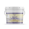 Unpretentious Sweet Brown Rice, 1 Gallon, Gluten-Free, Brown Glutinous Rice,