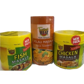 Spices-tropical Heat Fish Masala 100gms/3.52oz From Kenya