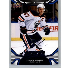 2022-23 Upper Deck MVP Hockey Blue Parallel #220 Connor McDavid Hockey Card
