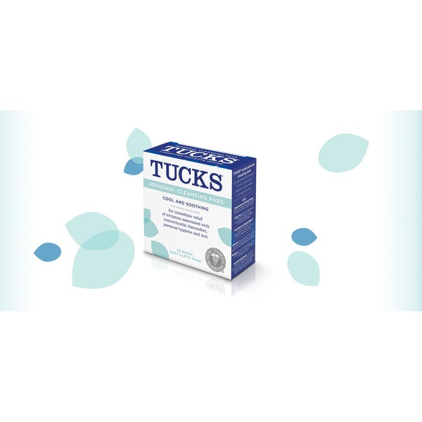 Tucks MEDICATED COOLING PADS, 40PADS