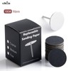 NMKL38 50PCS Replacement Sandpaper Discs Self-Adhesive 25mm with Stainless Steel
