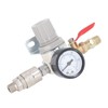 Air Compressor Pressure Regulator 1/4 Inch NPT Air Pressure Regulator